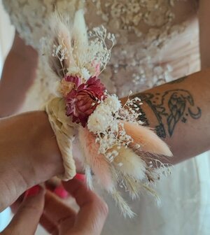 Droogbloemen Corsage voor Bruiloften en Feestjes